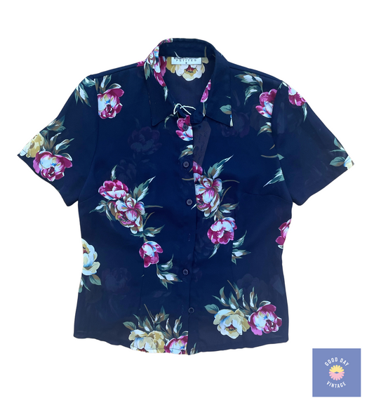 Late 90's Table Eight Sheer Blouse