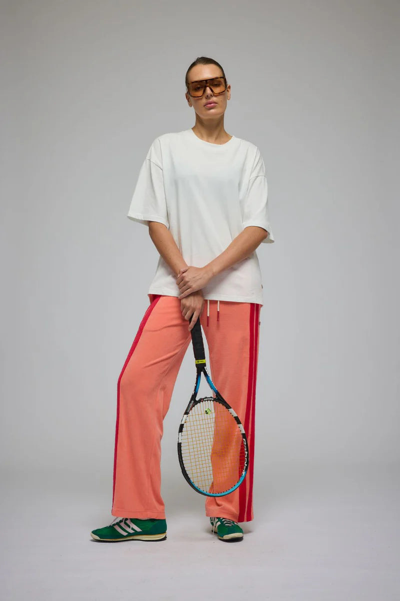 Santorini Oversized Tee in Warm White