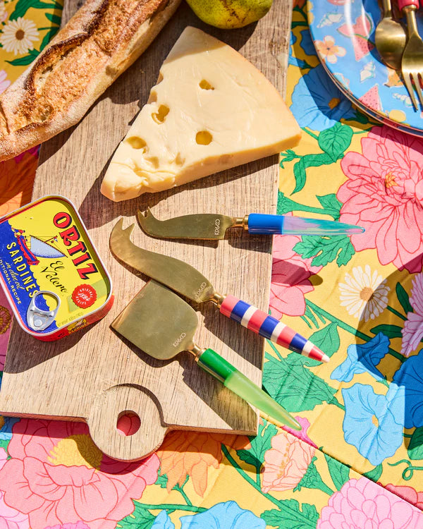 Bejewelled Cheese Knife Set