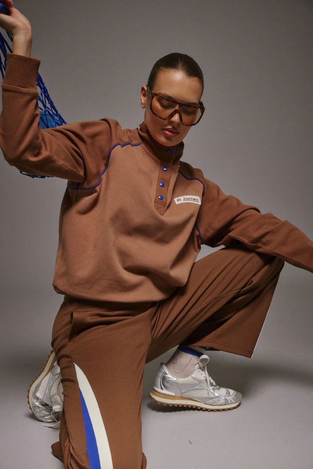 Vici Trackpant in Toasted Pecan