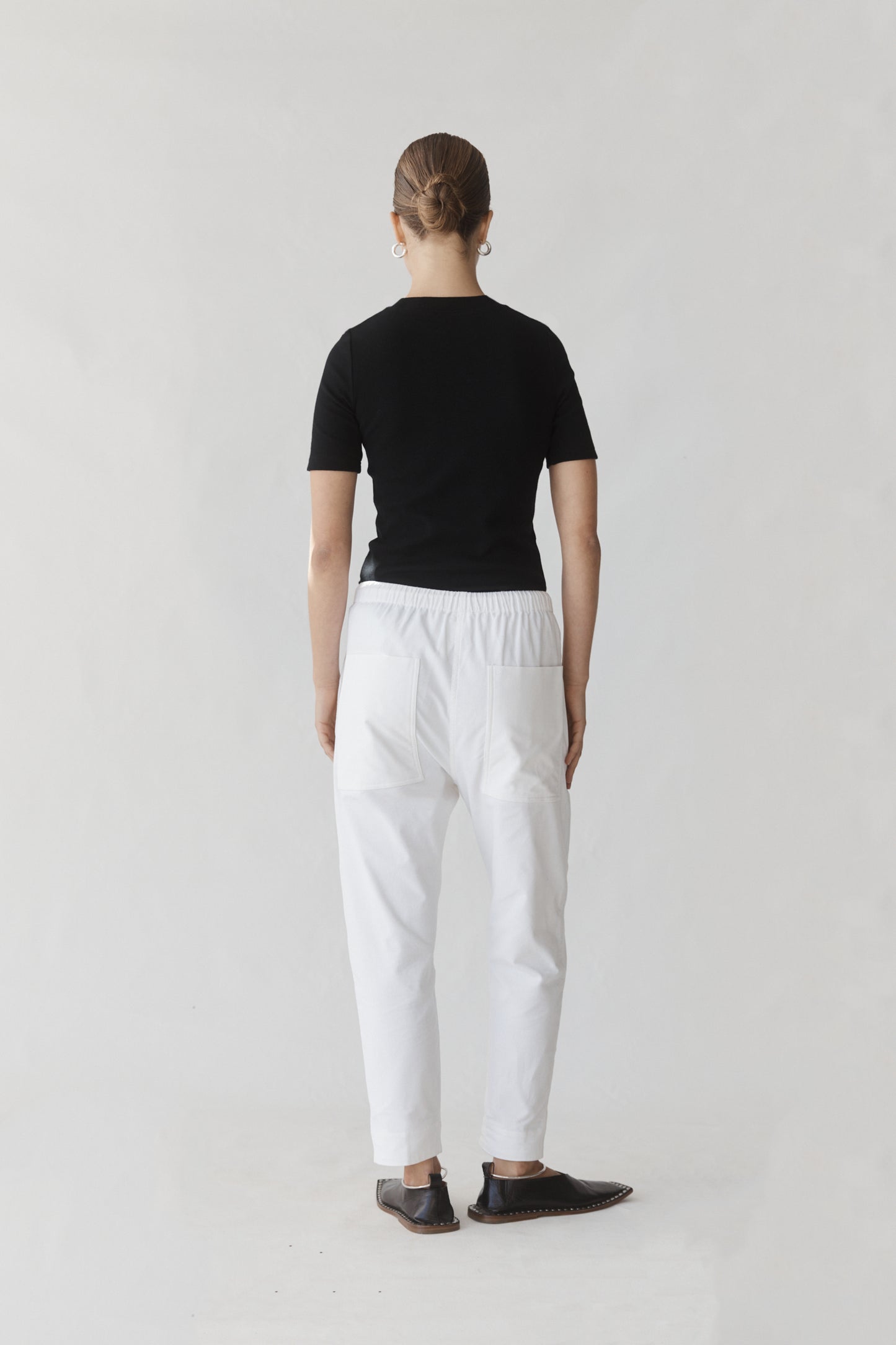 SIZE LARGE (12) Ashley Pant in White