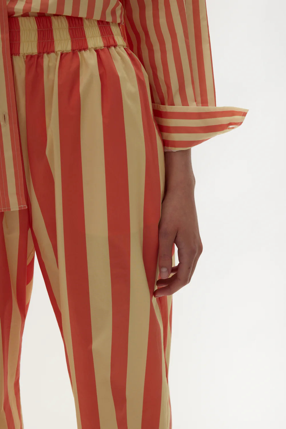 Chiara Tapered Pants in Aranchi & Buttermilk