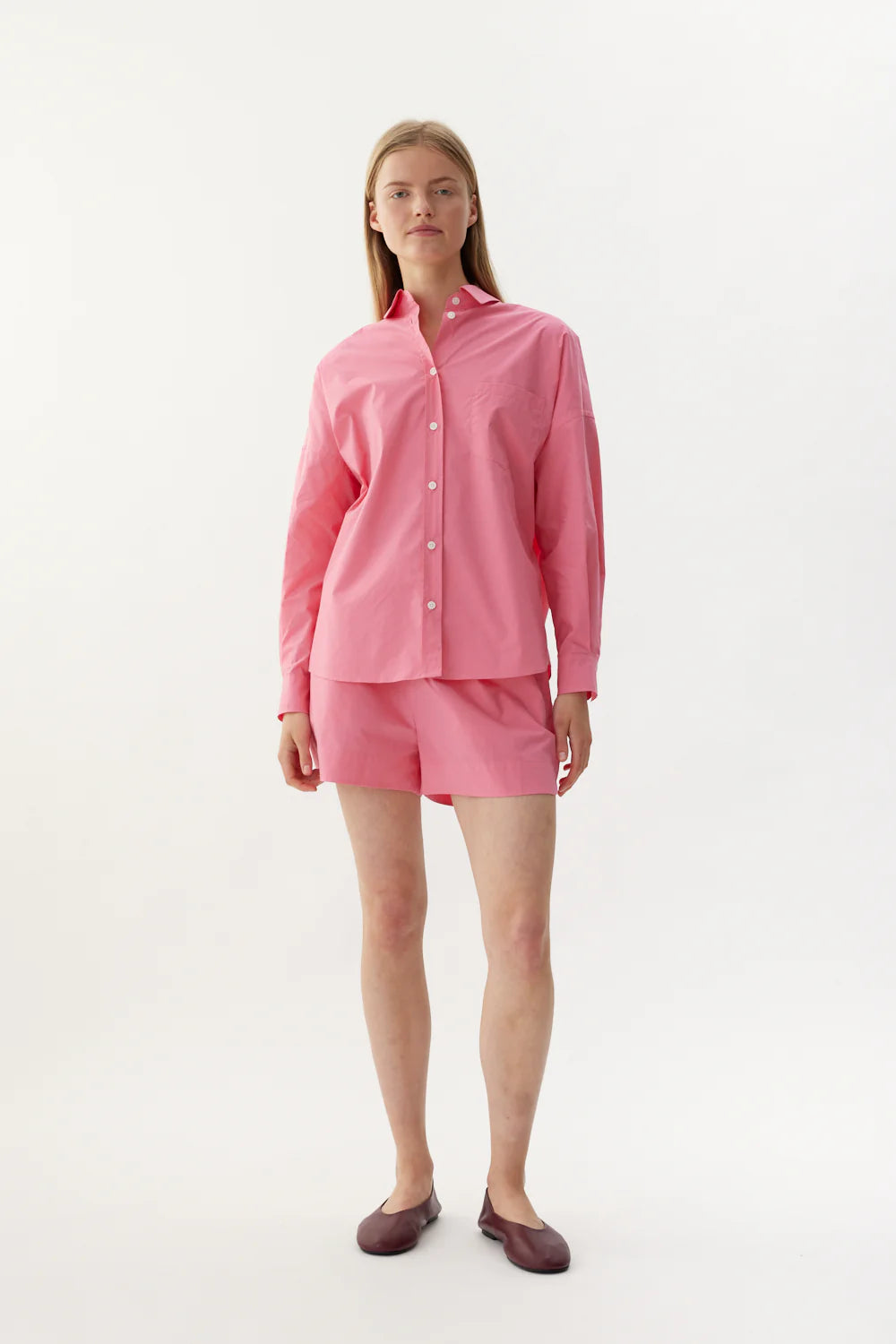 The Chiara Shirt in Rosa