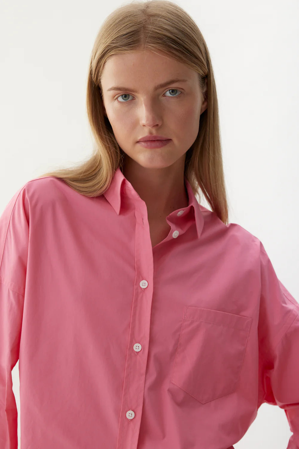 The Chiara Shirt in Rosa