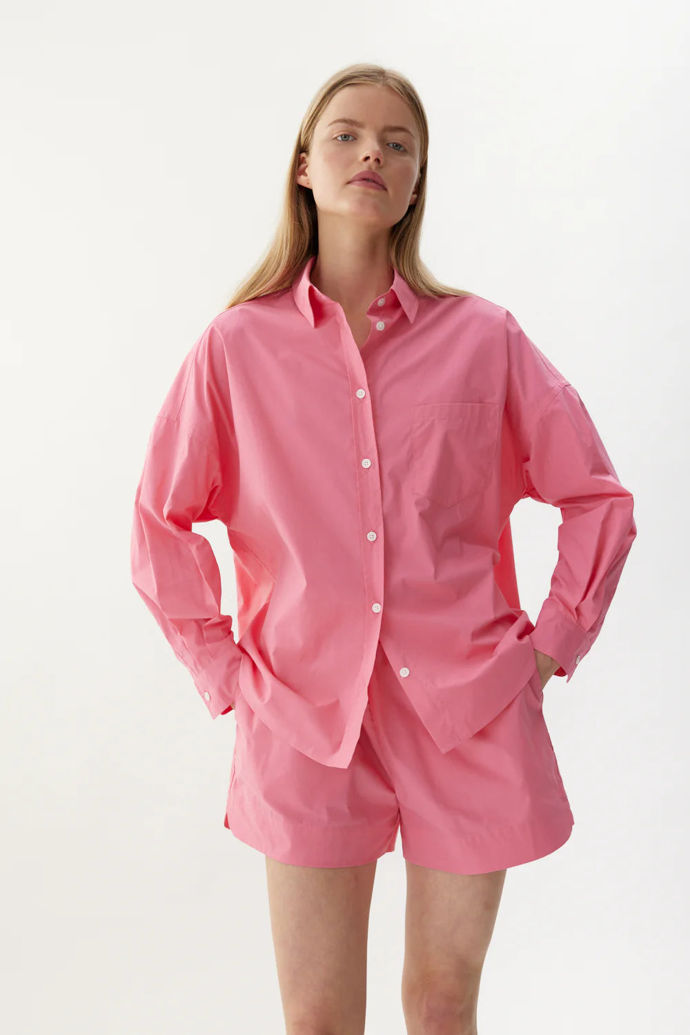 The Chiara Shirt in Rosa
