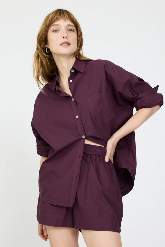 The Chiara Shirt in Fig