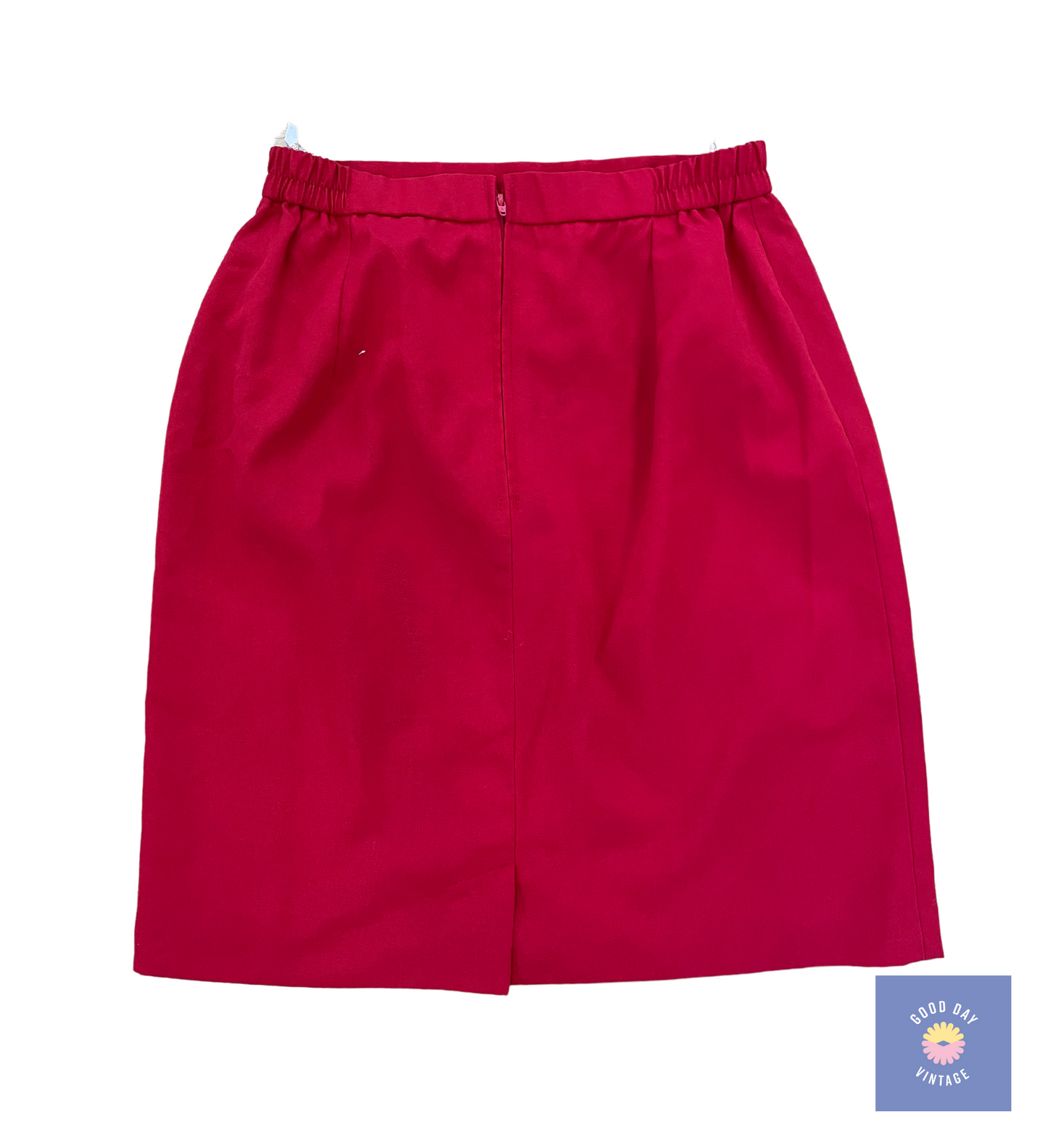 80's Oberstoff Red Mini Skirt
