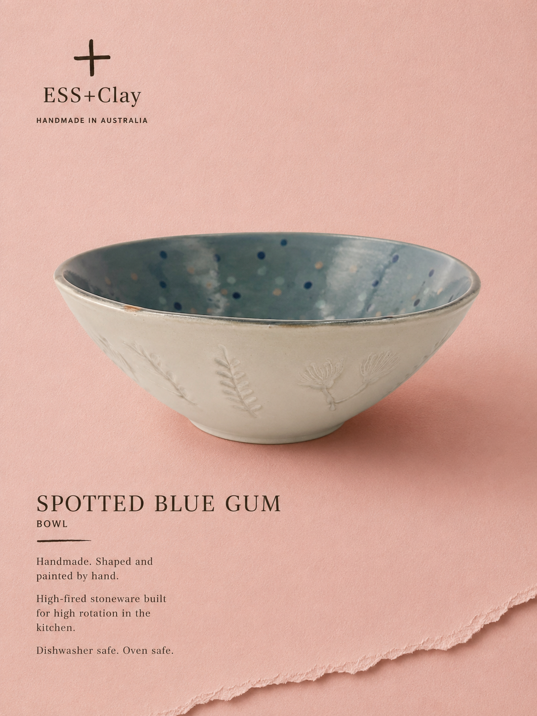 Spotted Blue Gum Bowl