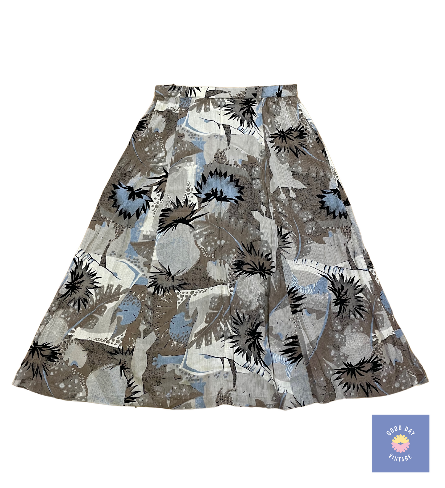 90's Lagotte Print Skirt