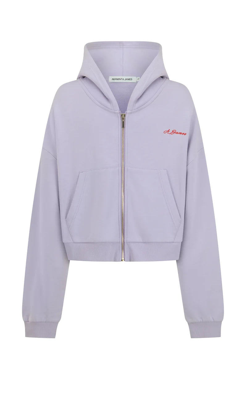 A James Zip Hoodie
