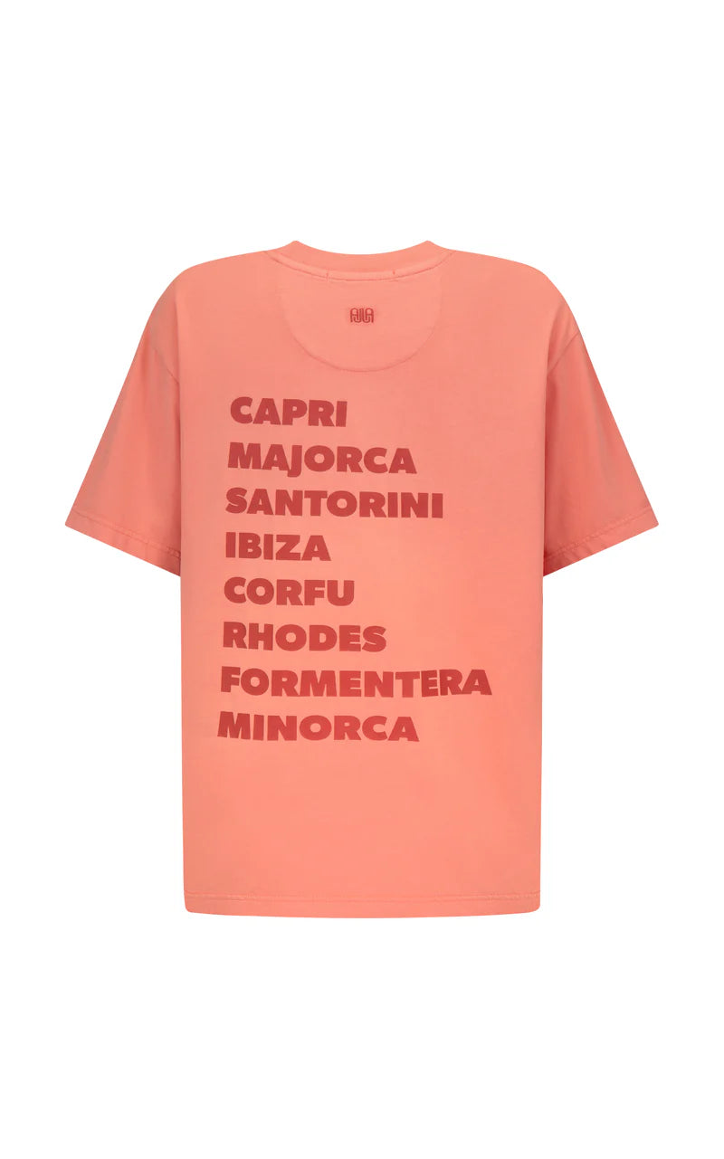 Cin Cin Tee in Bougainvillea Pink