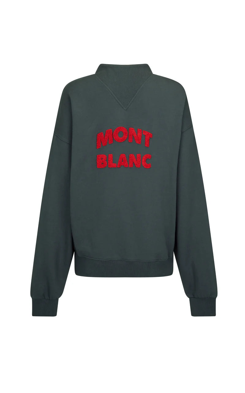 Mont Blanc Sweatshirt in Noir