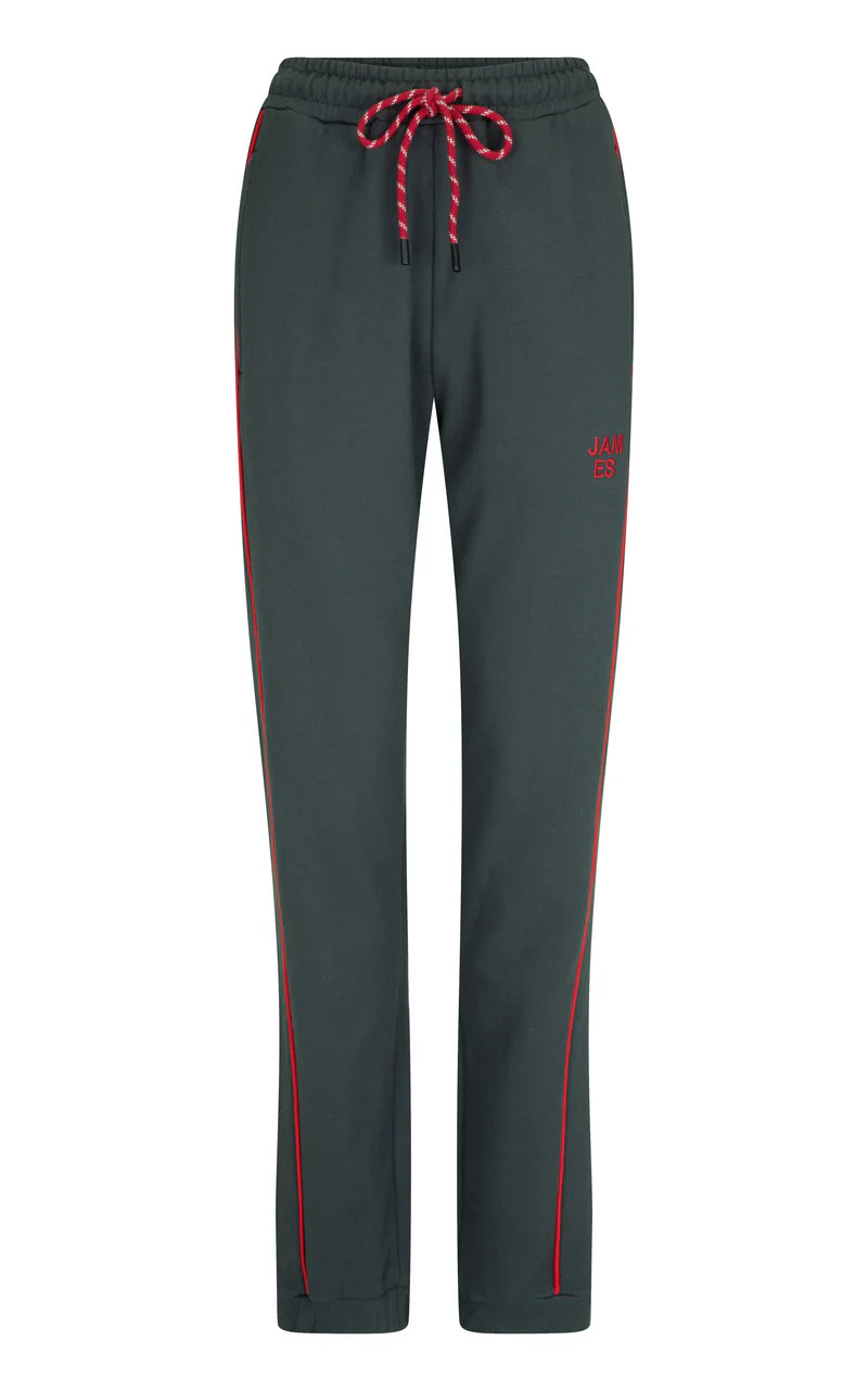 James Track Pant in Noir