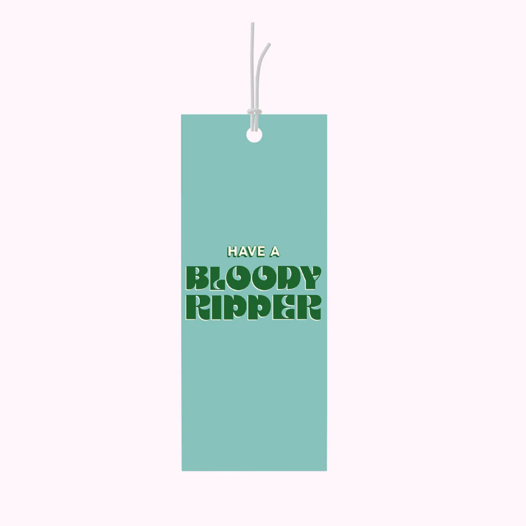 Have a Bloody Ripper Gift Tag