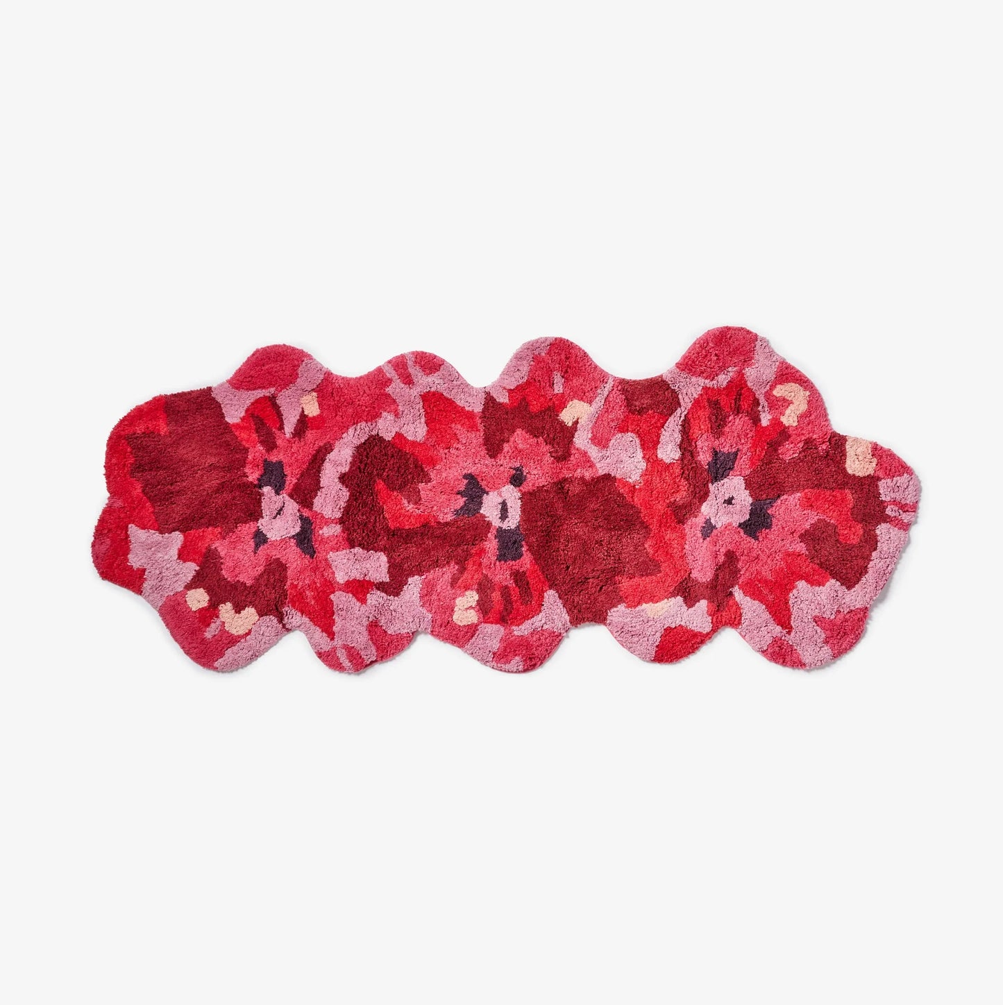 Pansy Pink Long Bath Mat