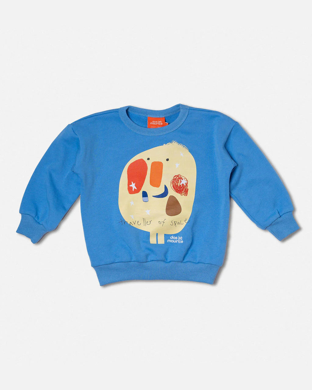 Sky Blue Space Man Pullover