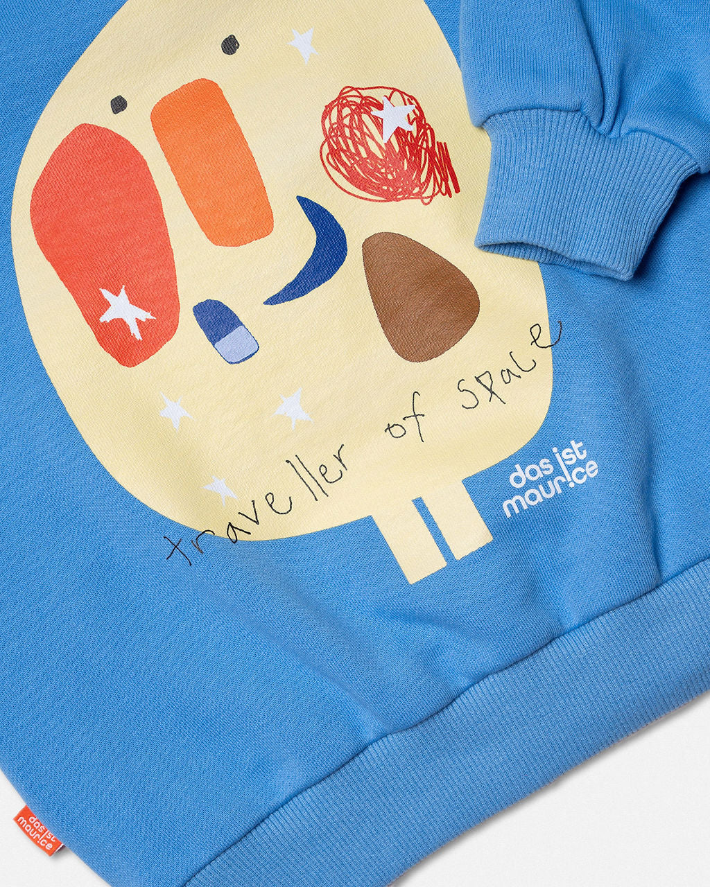 Sky Blue Space Man Pullover