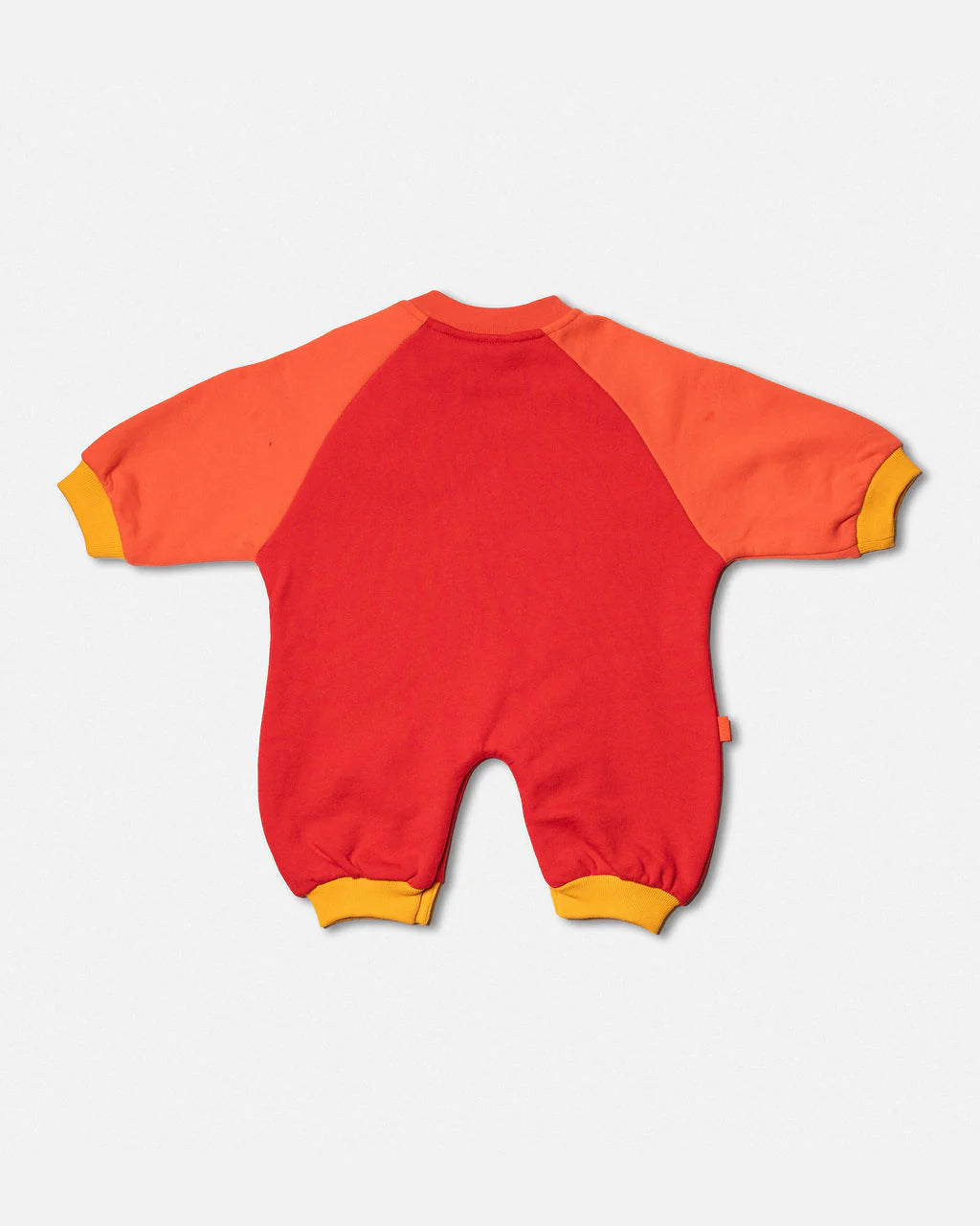 Red Space Man Romper