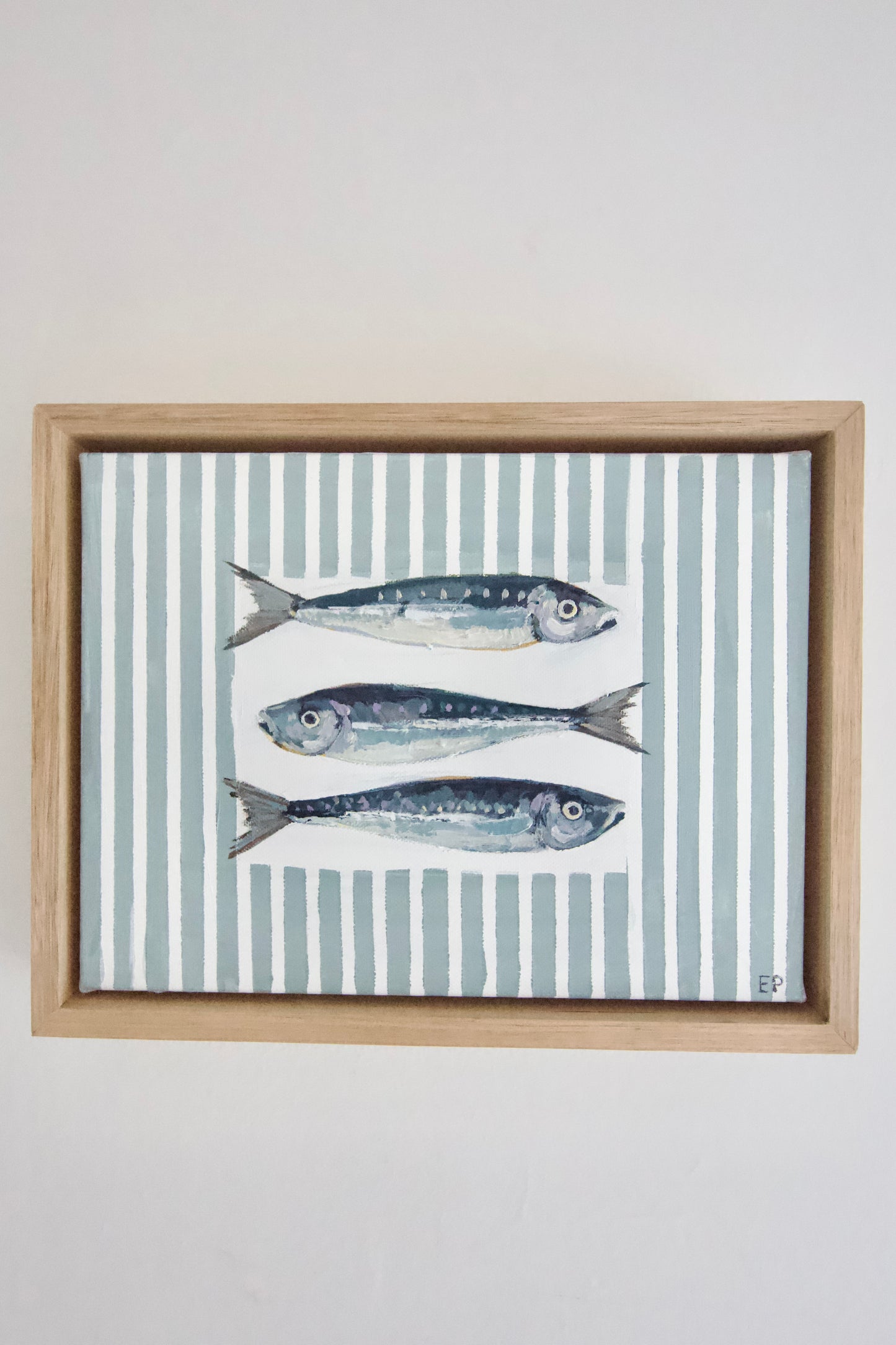 Piccole Sardine (Little Sardines) Blue Stripes