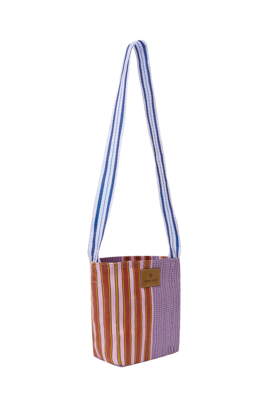 Ribbon Bag in Midnight Plum