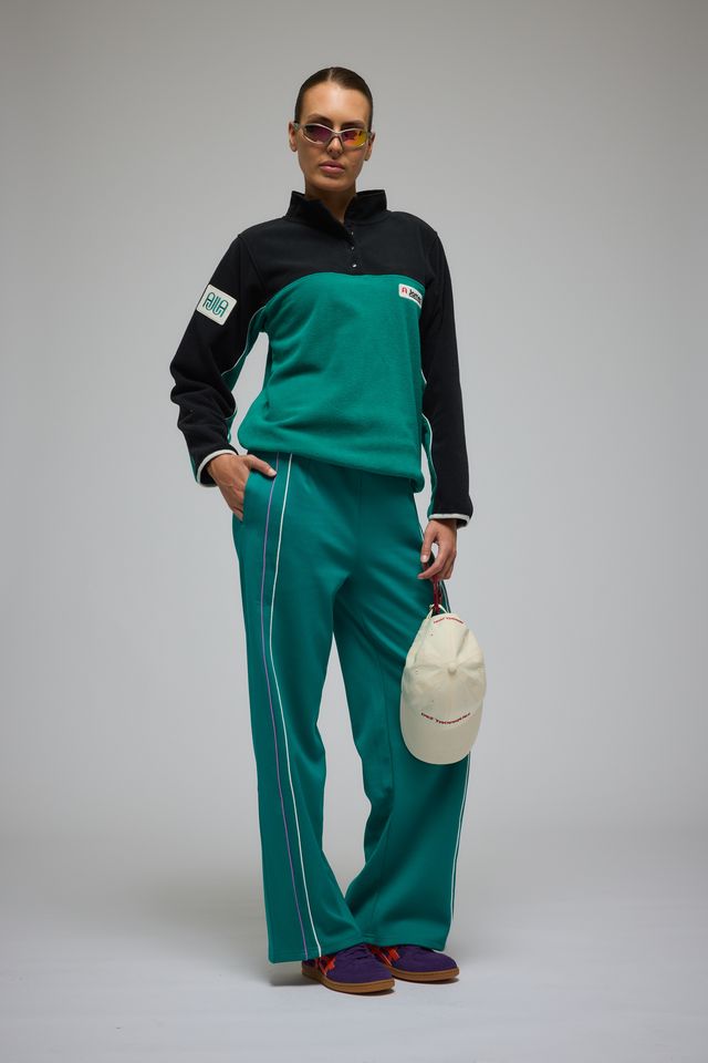 Velo Sherpa Jumper in Ocean Green
