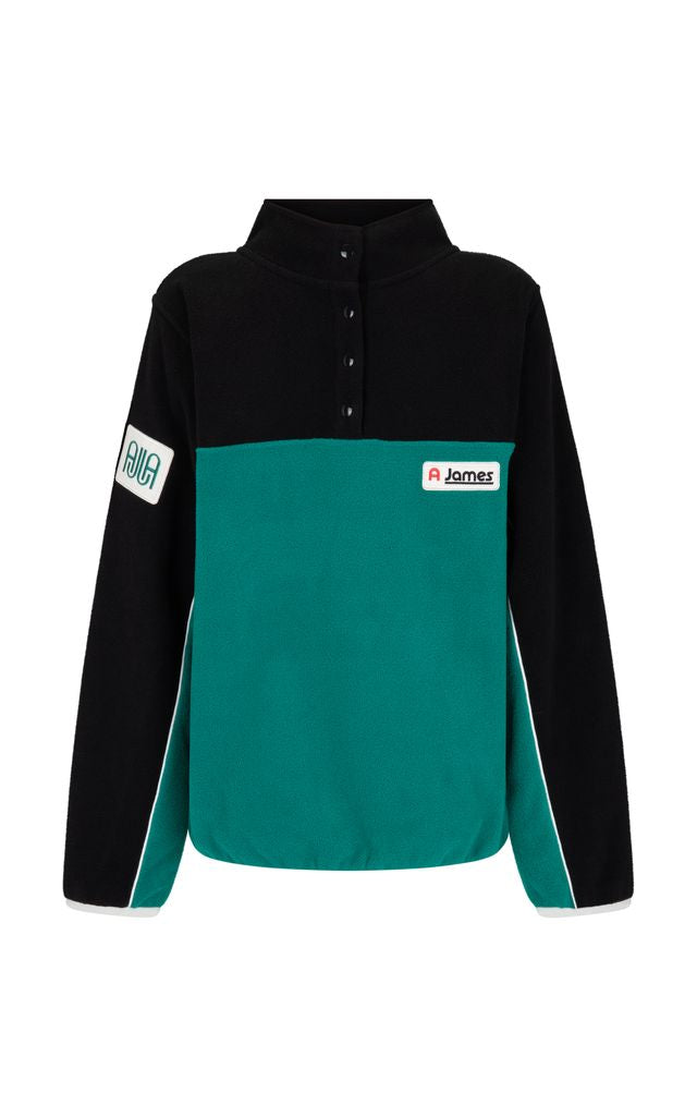 Velo Sherpa Jumper in Ocean Green