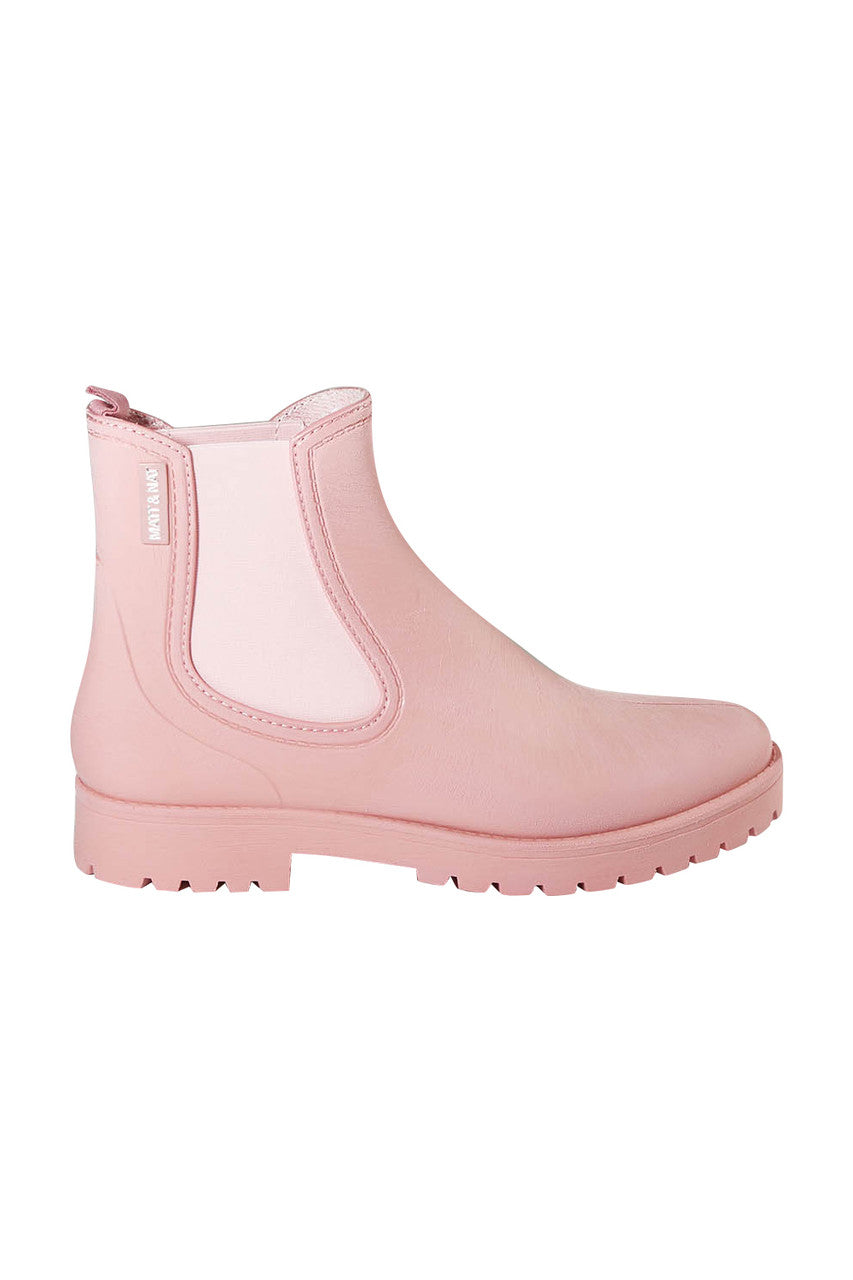 Laney Rainboots in Blush Pink