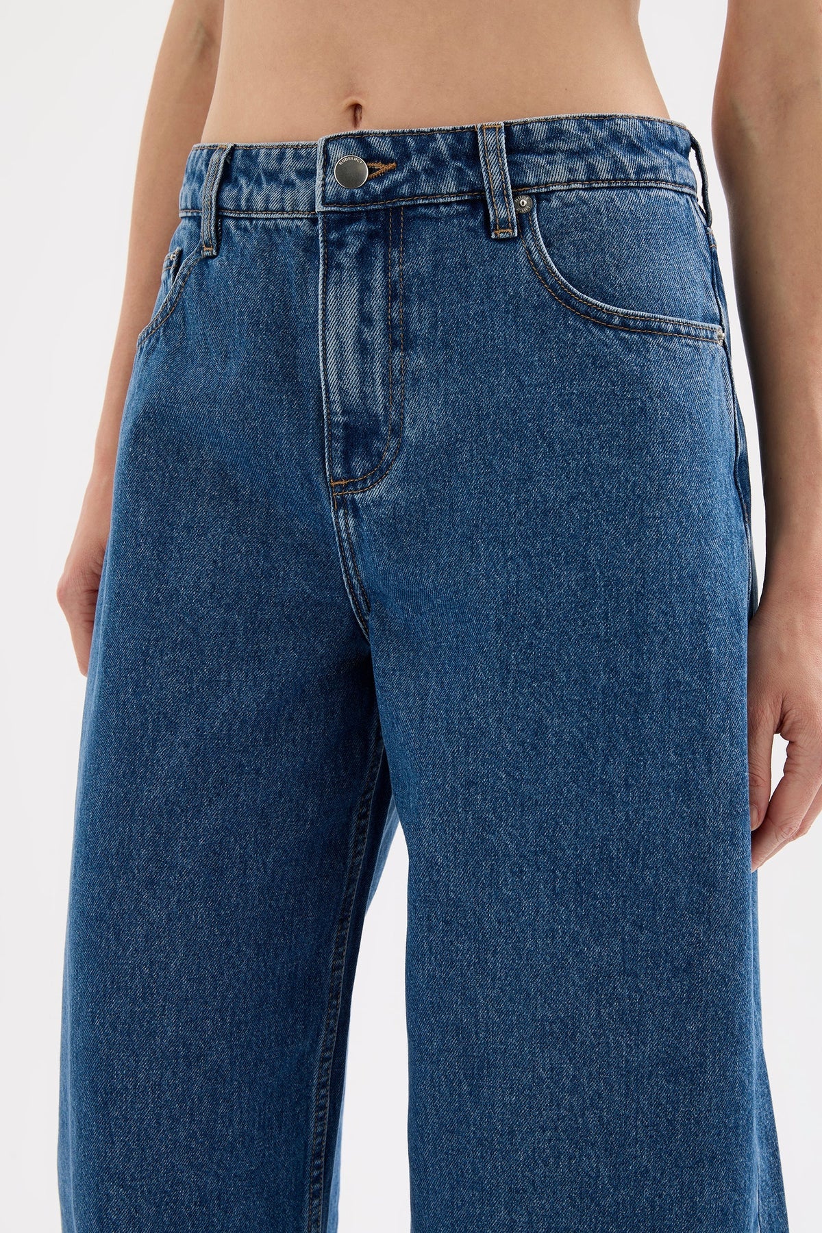 Best Seller - Organic Barrel Jean in Royal Blue