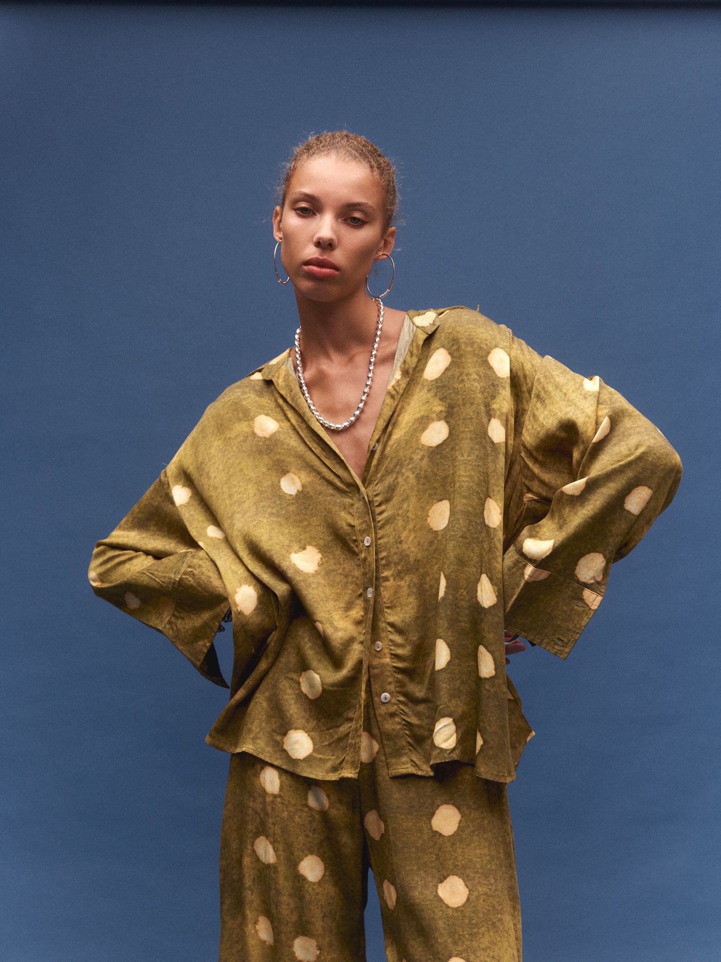 La Olivia Spot Dorato Shirt