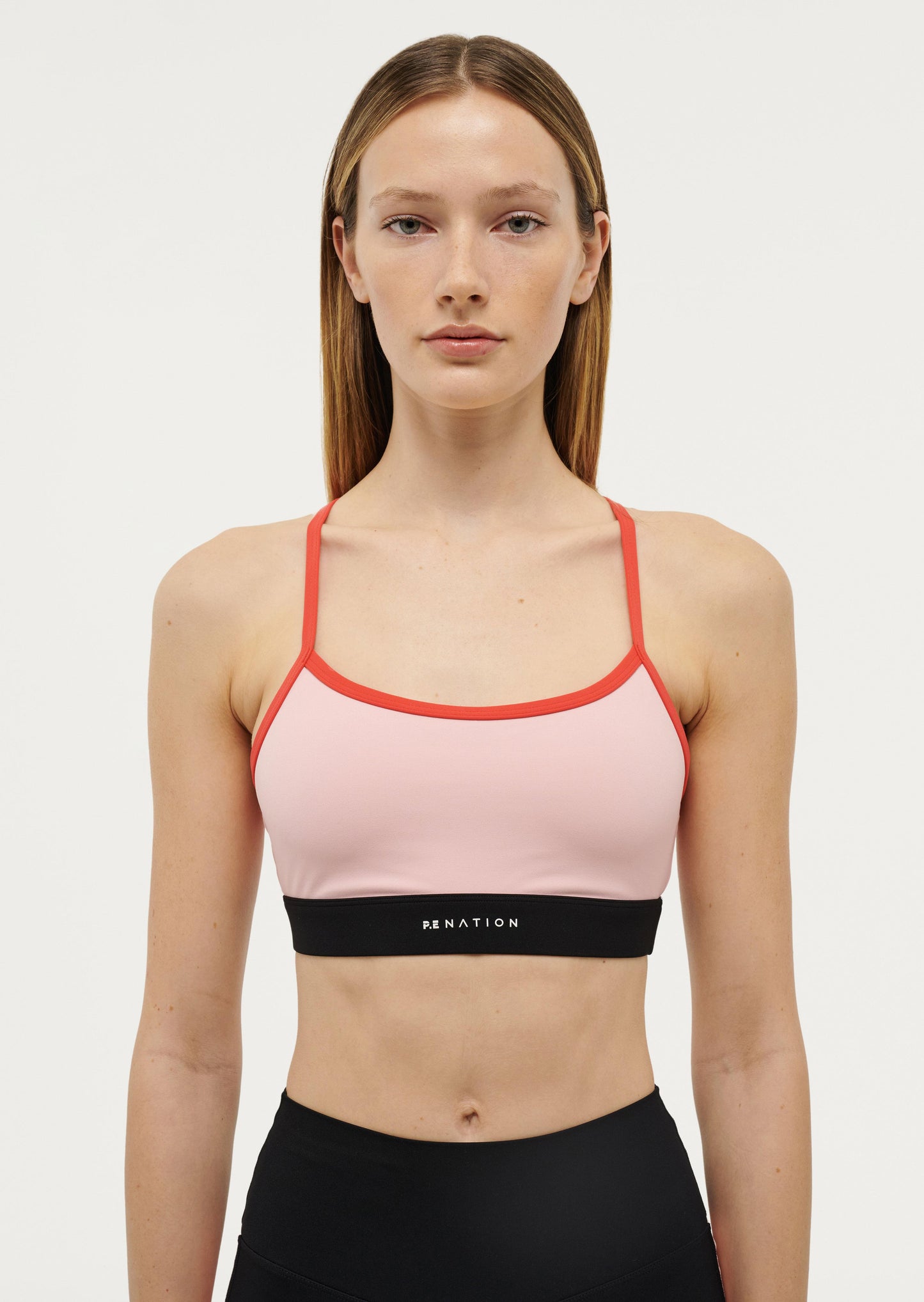SIZE TWO EXTRA LARGE Signature Sports Bra in Crystal Rose