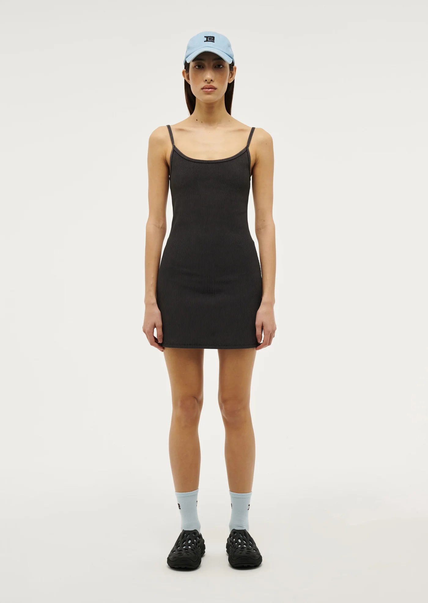 Actualise Dress in Washed Black