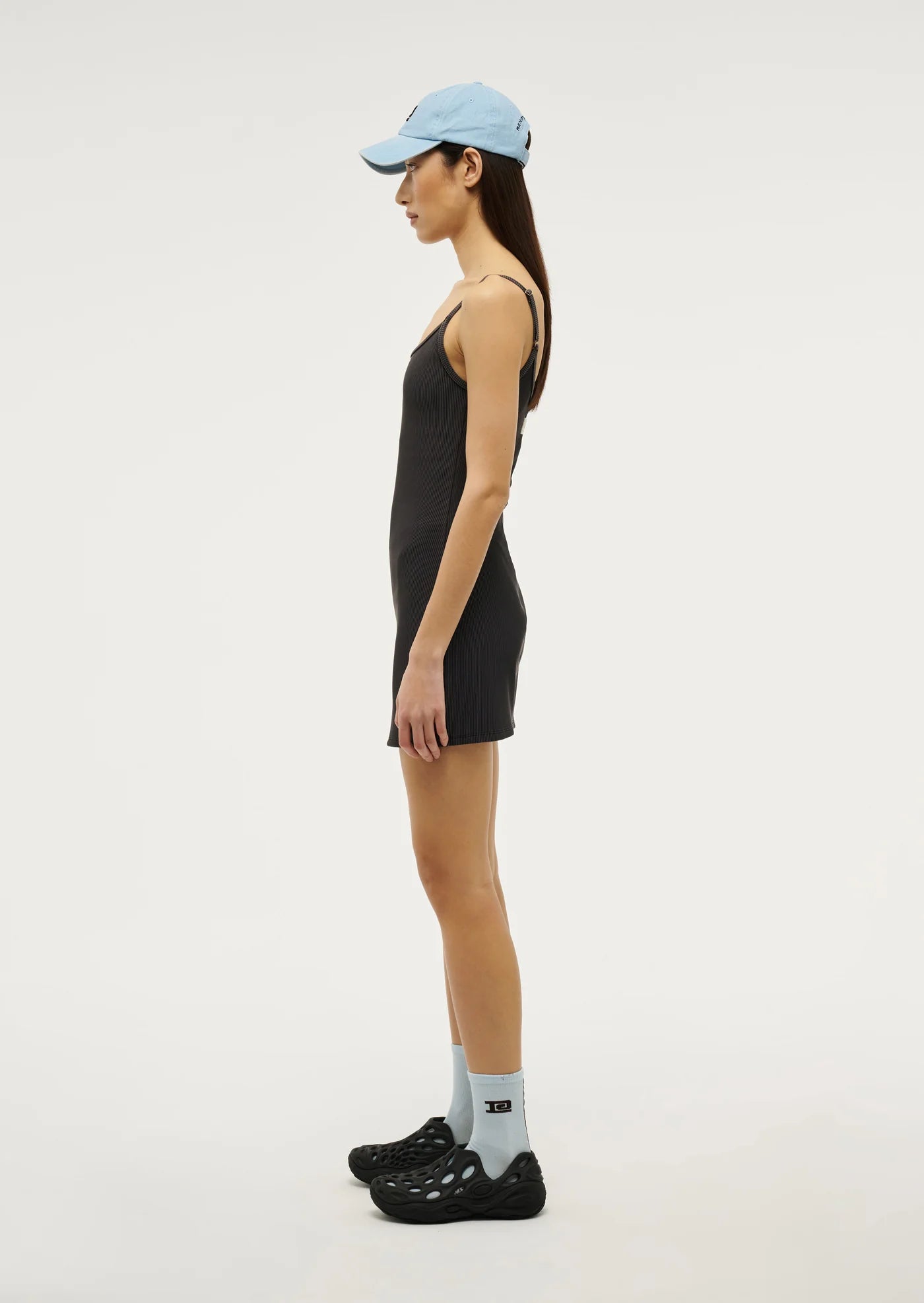 Actualise Dress in Washed Black