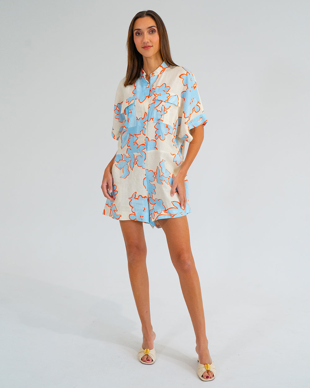 Stella Playsuit in Summertime Floral