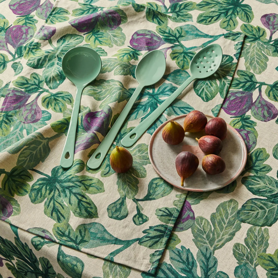 Figgy Green Tea Towel