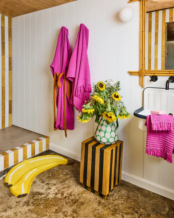 Banana Brain Bath Mat