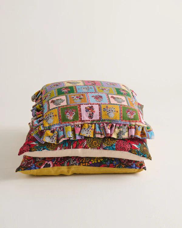 Kip & Co x Margaret Preston Margaret's Vase Frill Upholstery Cushion