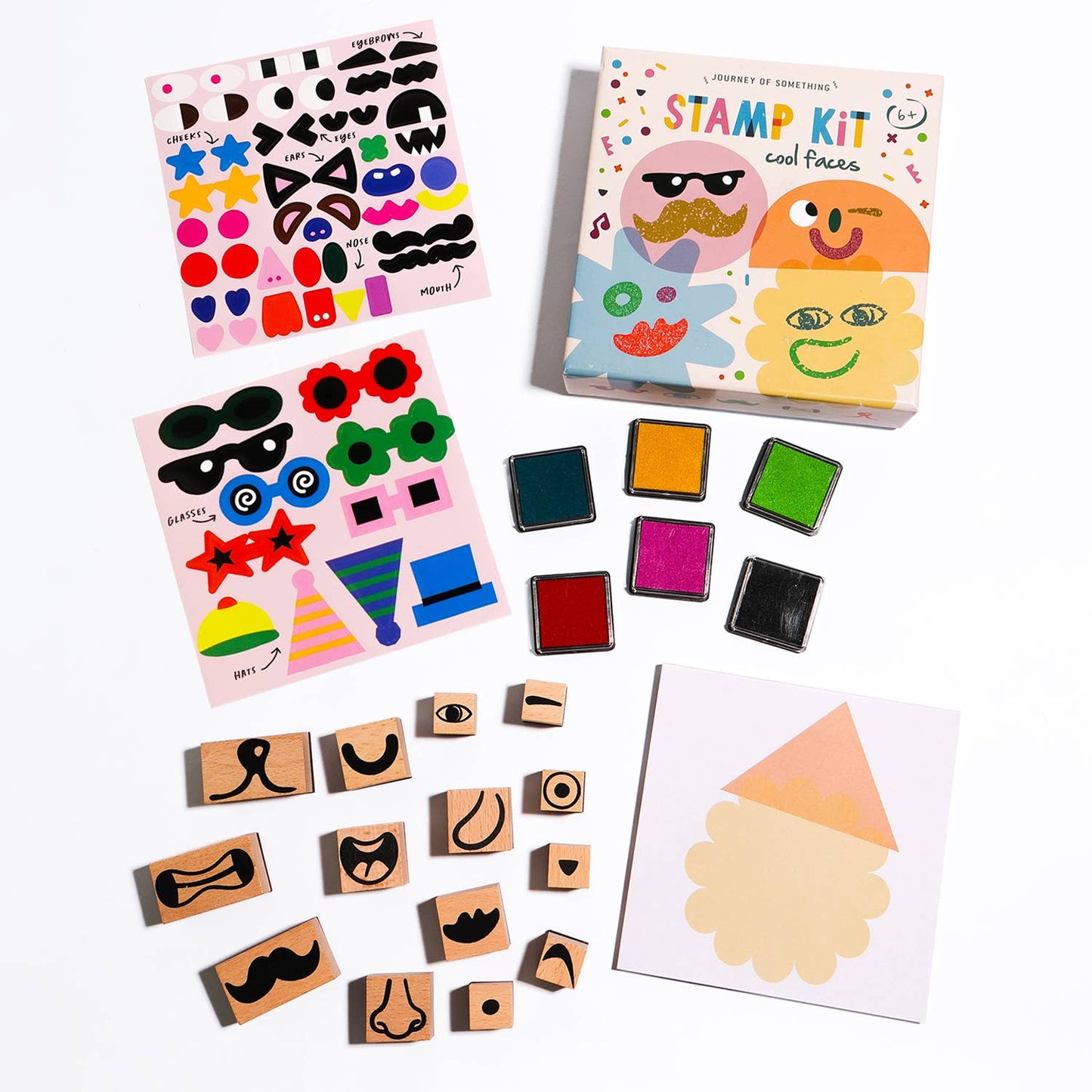 Stamp Kit - Cool Faces