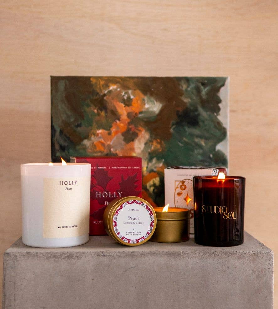 Peace Candle | Mulberry + Spice