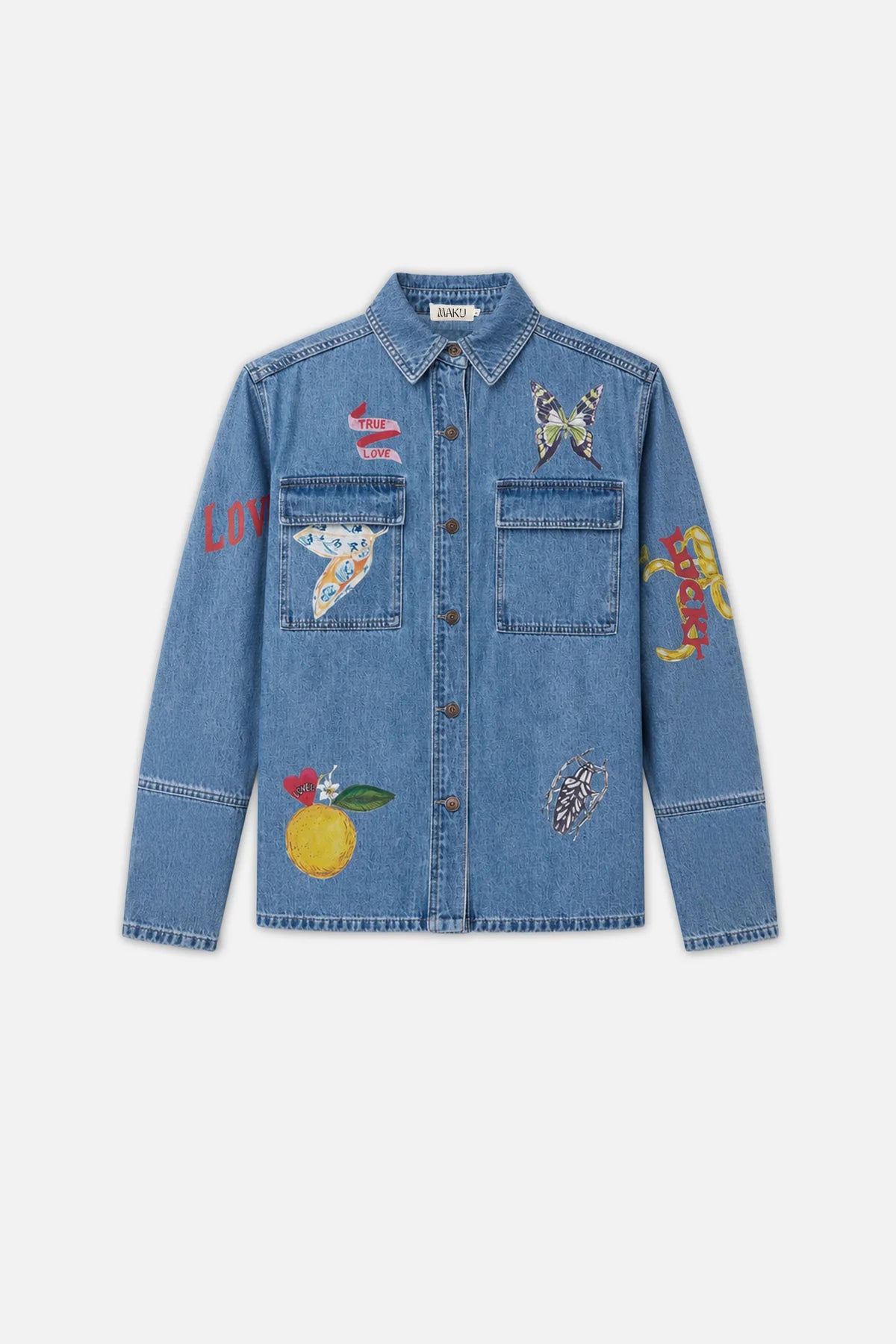 Tattoo Denim Jacket