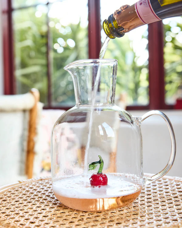 Cherry On Top Carafe & Glass Set