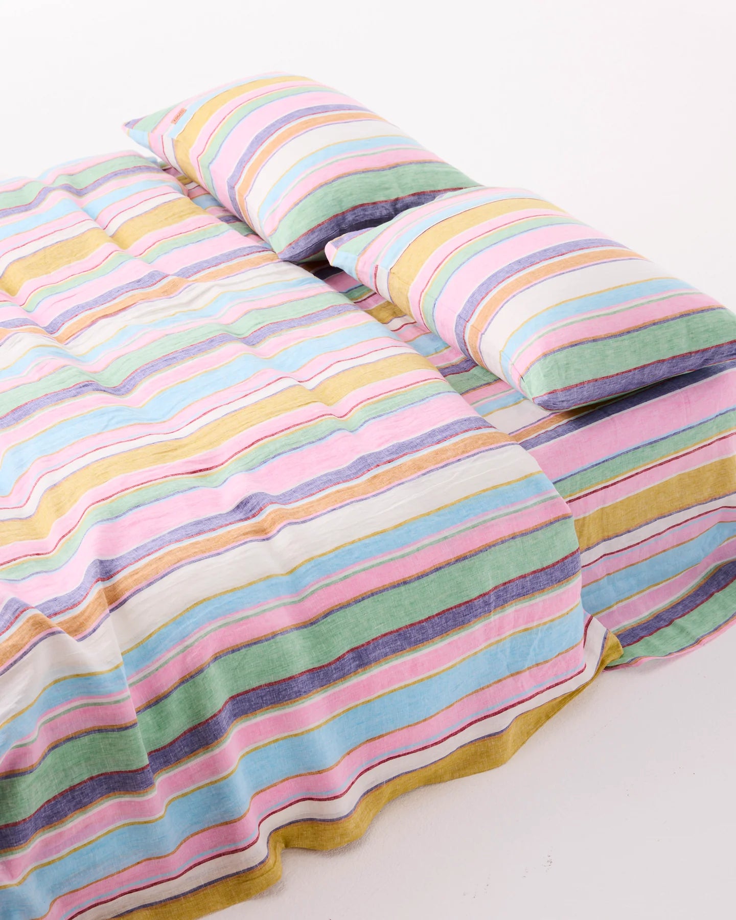 Tangier Days Linen Quilt Cover