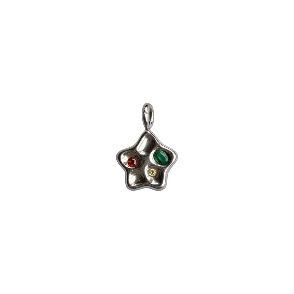 Silver Gem Star
