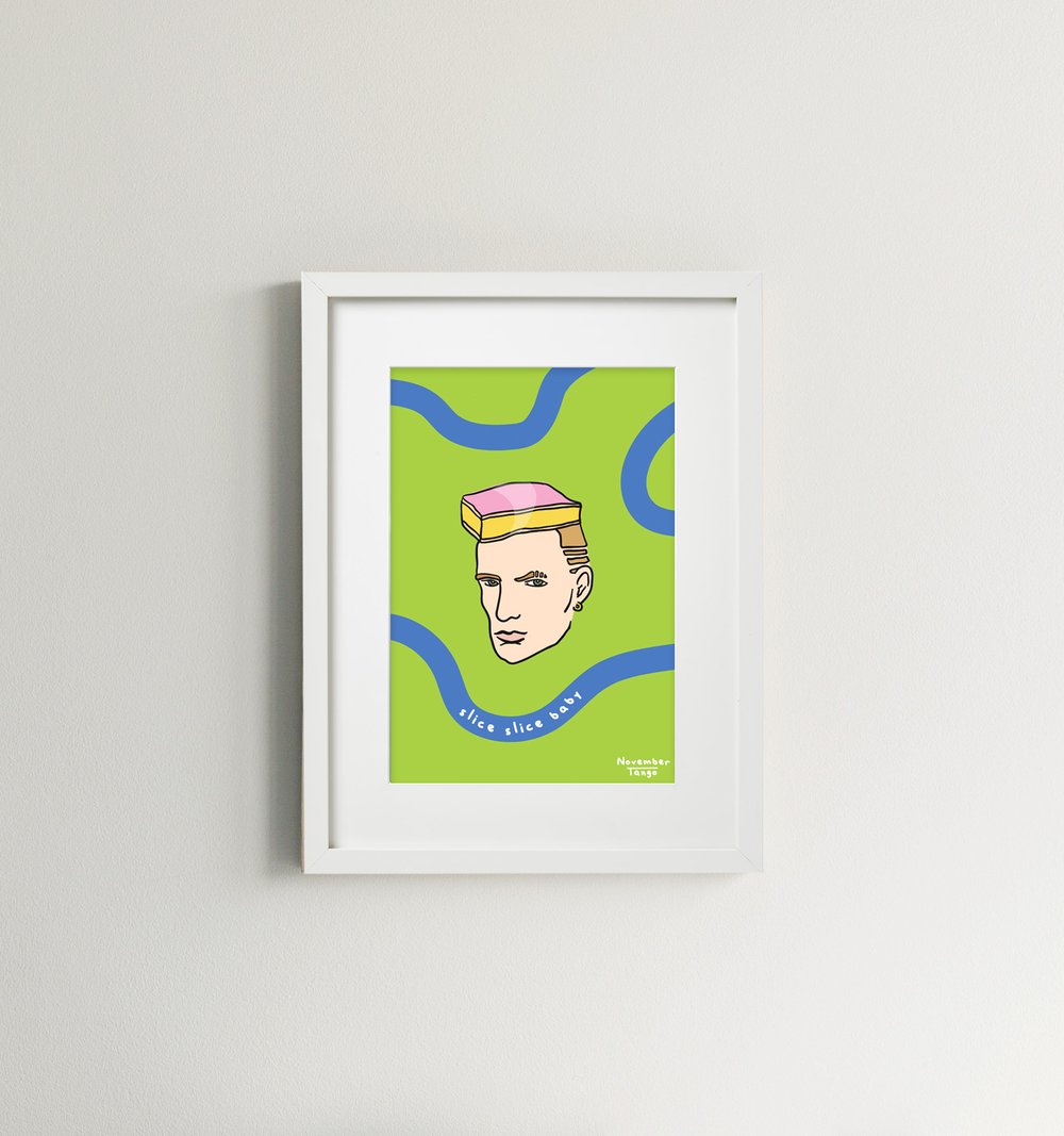Slice Slice Baby Print