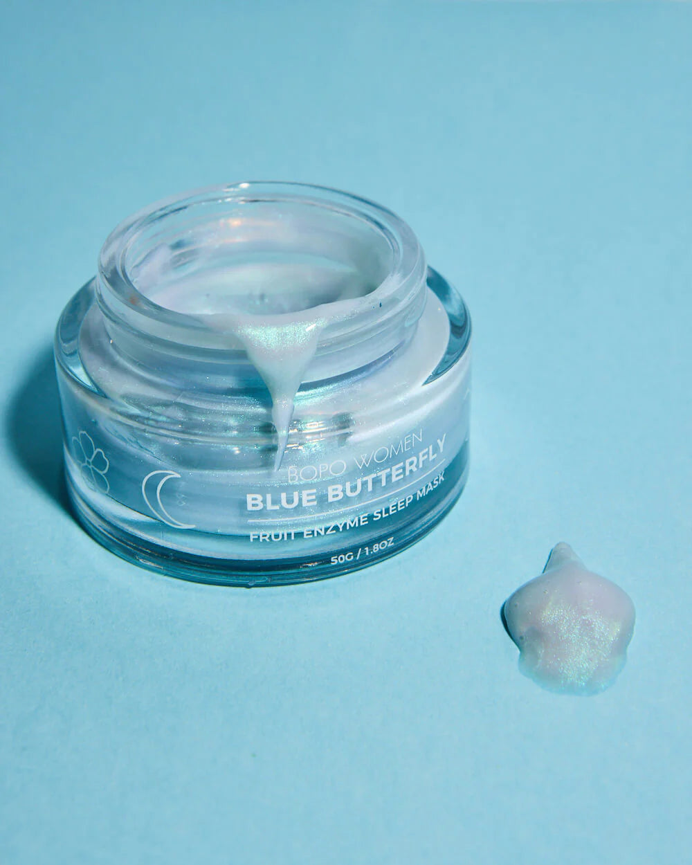 Blue Butterfly Fruit Enzyme Sleep Mask