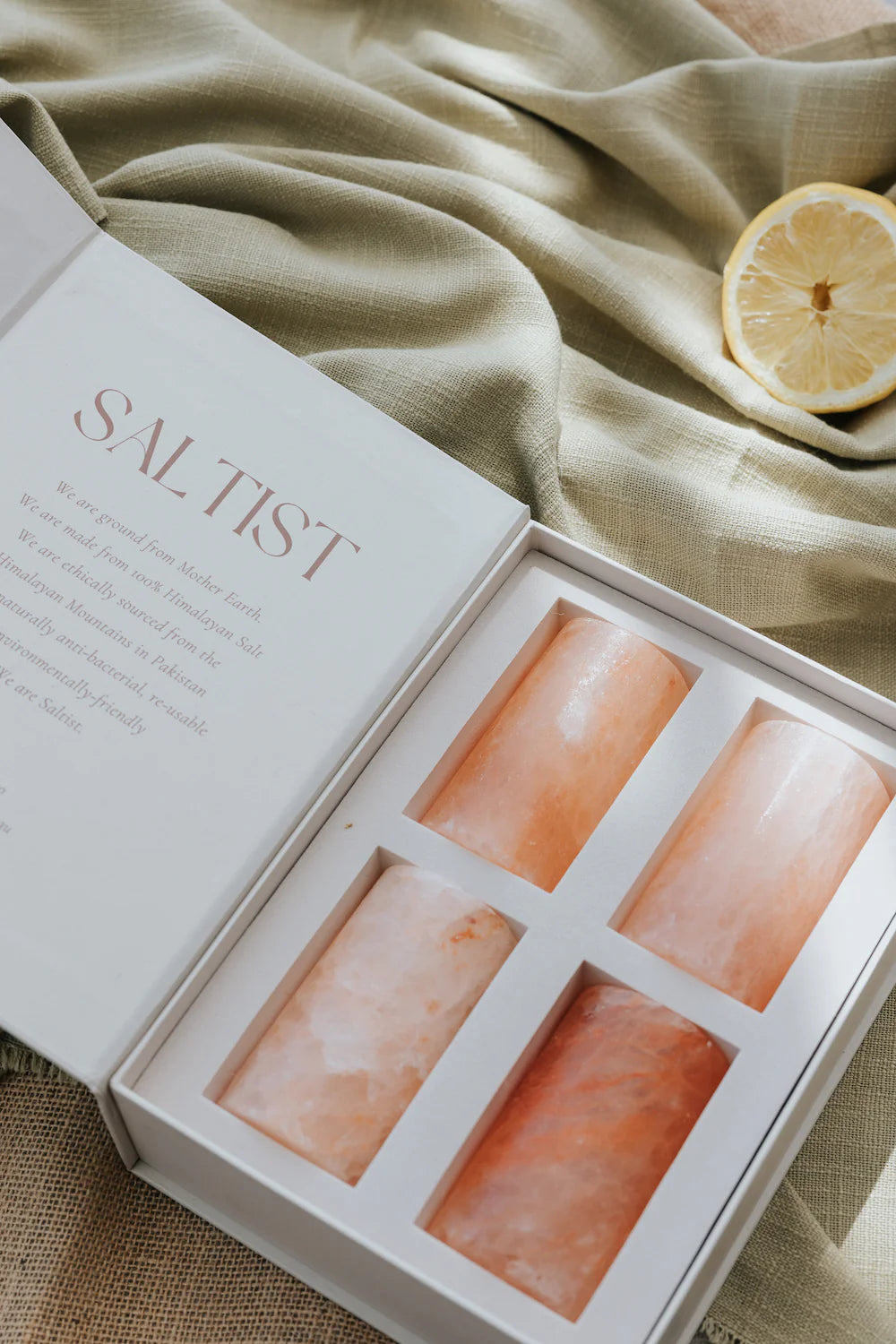Himalayan Salt Shot Glasses: Set of 4