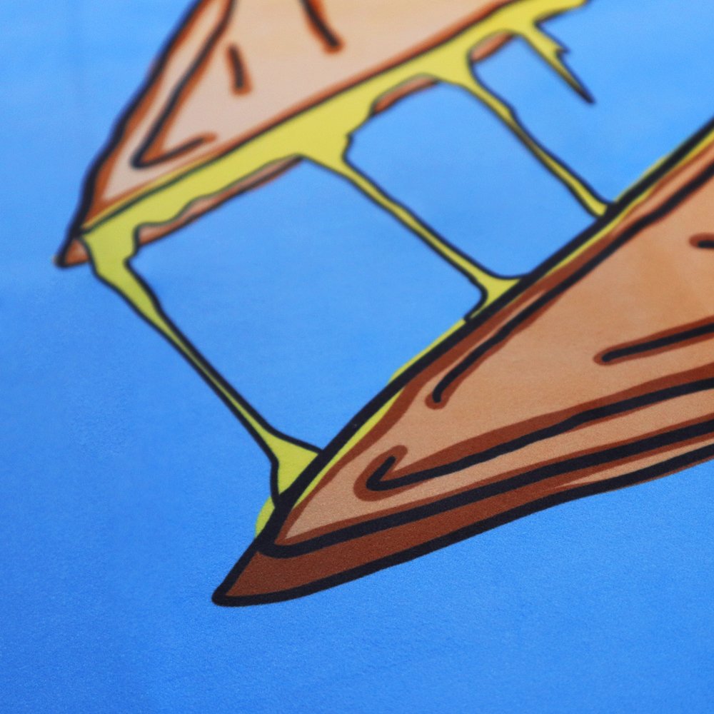 "Jaffles Not Hassels" Microfibre Towel