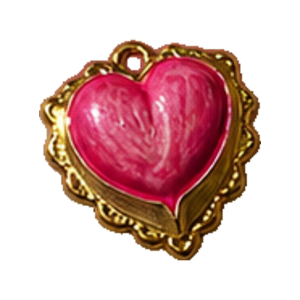 Spike Heart Charm