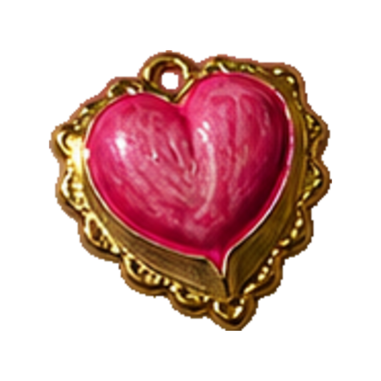 Spike Heart Charm