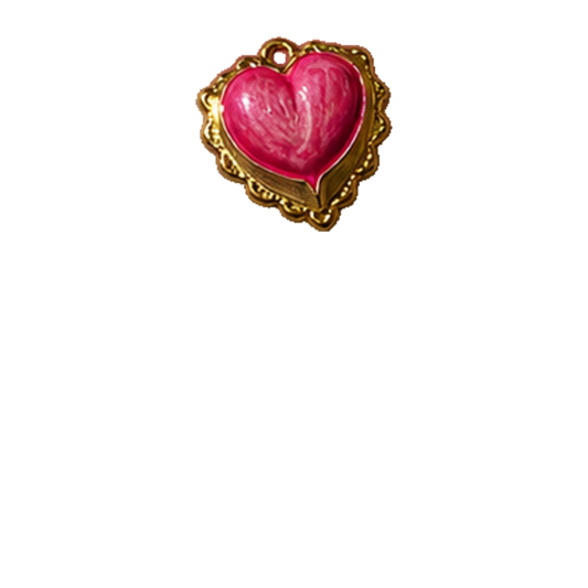 Spike Heart Charm