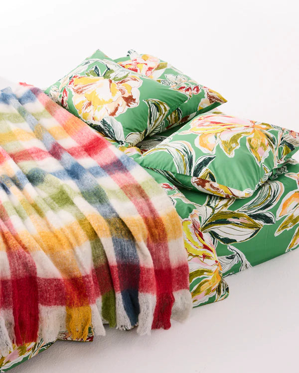 Cabin Tartan Cosy Blanket